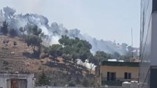 حريق كبير في حرج صنوبر جبل الرويس في الشقيف.. وحرارة الطقس تساهم  في تمدد النيران باتجاه المنازل السكنية!