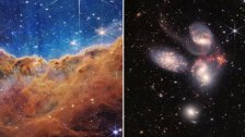 مشاهد مذهلة لأعماق الكون.. &quot;ناسا&quot; تنشر مجموعة جديدة من الصور التقطها التلسكوب &quot;جيمس ويب&quot; لكوكب خارج المجموعة الشمسية ومجرات وسديم 