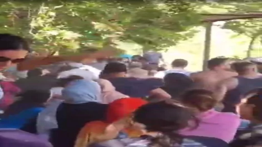 بالفيديو/ إشكال تخلله تضارب بالسكاكين في عيون السمك وسقوط 5 جرحى 