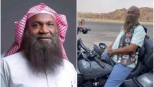 إمام الحرم المكي السابق يرد على منتقدي ظهوره بالجينز راكبًا على دراجة نارية: &quot;يعني لبس البشت هو اللي يخدم الإسلام؟
