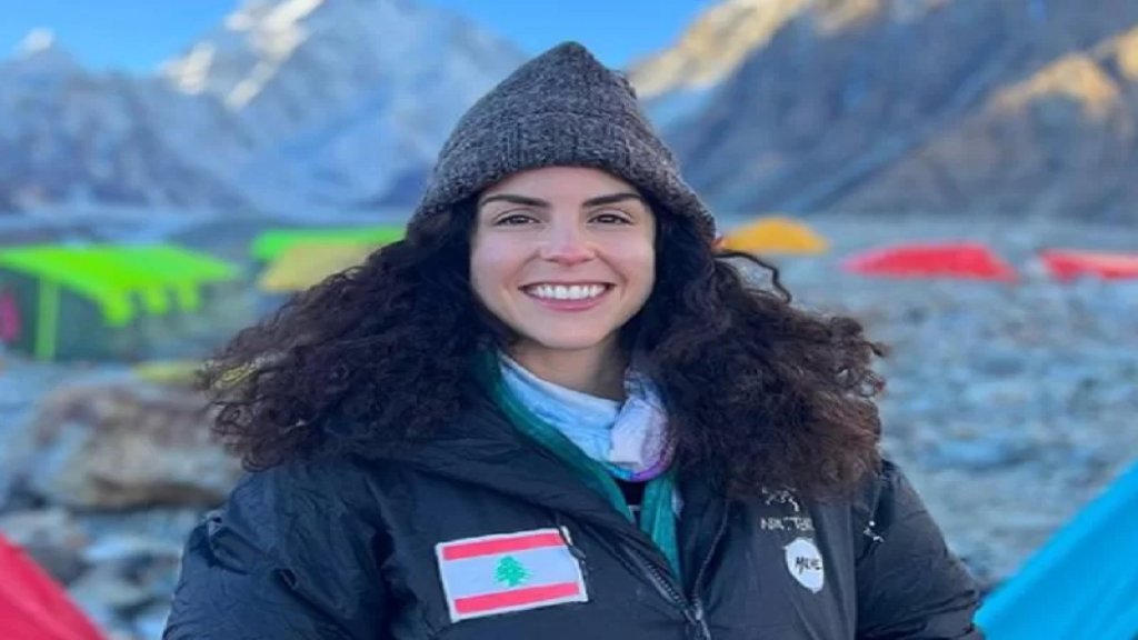 اللبنانية نيللي عطار.. أول امرأة عربية تصل إلى أعلى K2 وهي ثاني أعلى قمة في العالم بعد ايفرست!