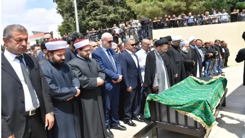 مأتم مهيب لوالد المدير العام للأمن العام في كوثرية السياد