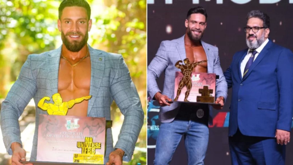 إبن مدينة بنت جبيل قاسم بو طعام يحتل المركز الأول عن فئة Men&#039;s Fit Model في بطولة Mr. Universe العالمية