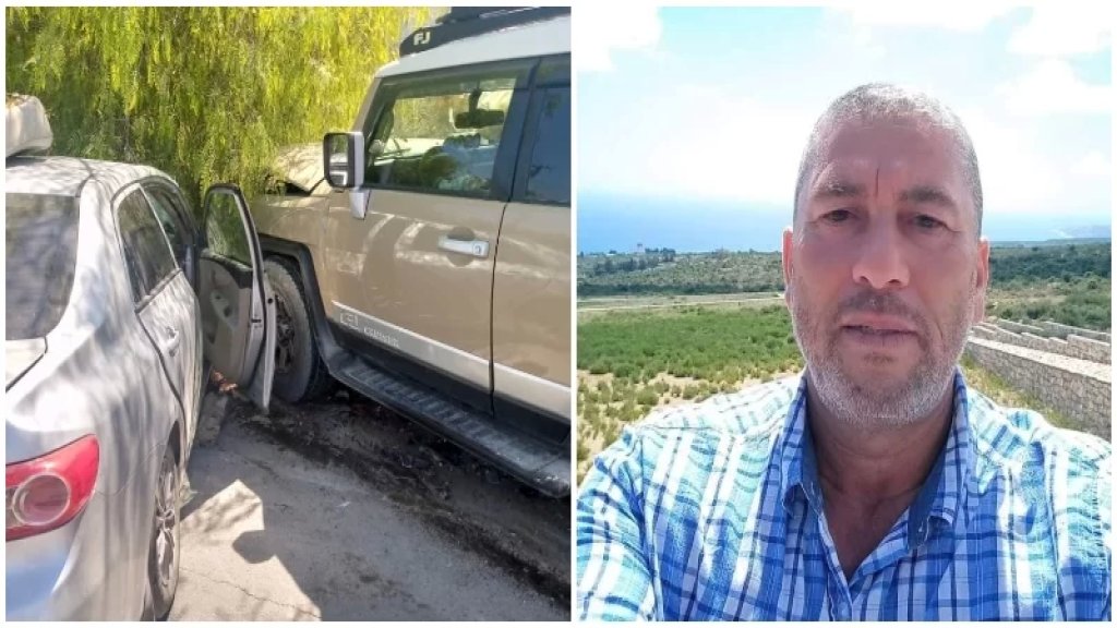 بالصور/ حادث سير مروّع على طريق البابلية - الغسانية يودي بحياة ابن بلدة الصرفند الحاج يوسف خروبي 