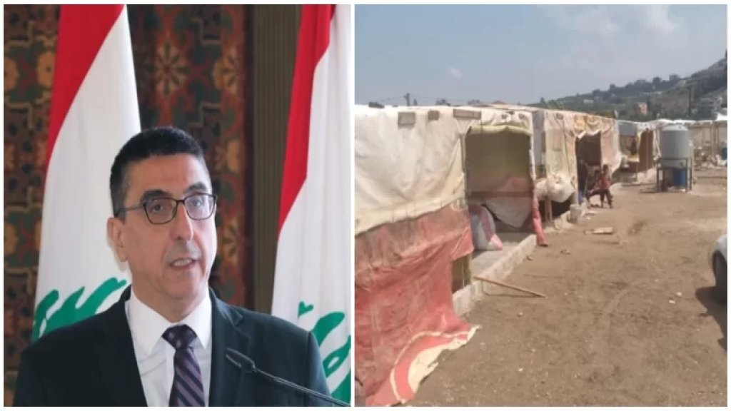 الحجار: إنشاء أي مخيم جديد للنازحين السوريين على الأراضي اللبنانية مرفوض وكل جهة تعمل خلاف ذلك ستتعرض للملاحقة القانونية