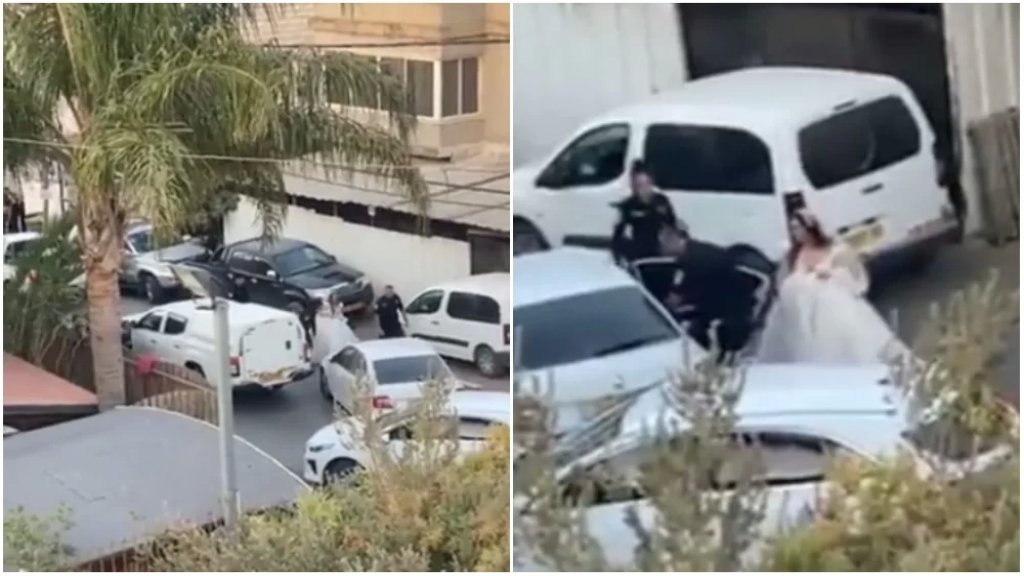 بالفيديو/ شرطة الإحتلال تعتقل عروسًا فلسطينية بفستان الزفاف.. &quot;ماشية ومش فارقة معها&quot;!