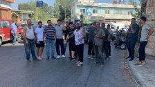 وقفة في ساحة بلدة الشرقية بالنبطية احتجاجاً على أزمة المياه وتكدس النفايات وتقنين المولدات