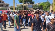 ببنين تودع الأخوين محمد وعمر الحصني اللذين قتلا يوم أمس في مركز عملهما في طرابلس