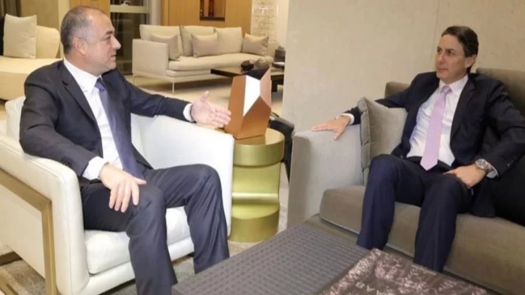 لقاء بوصعب &ndash; هوكشتاين في واشنطن: البحث تناول التطورات الأخيرة 