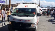 بالفيديو/ سيارات الإسعاف التابعة للصليب الأحمر اللبناني والهلال الأحمر الفلسطيني تتسلم جثث ضحايا المركب الذي غرق قبالة طرطوس