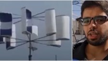 بالفيديو/ متحدياً أزمة الطاقة.. طالب لبناني ينجح في توليد الكهرباء من براميل البلاستيك!