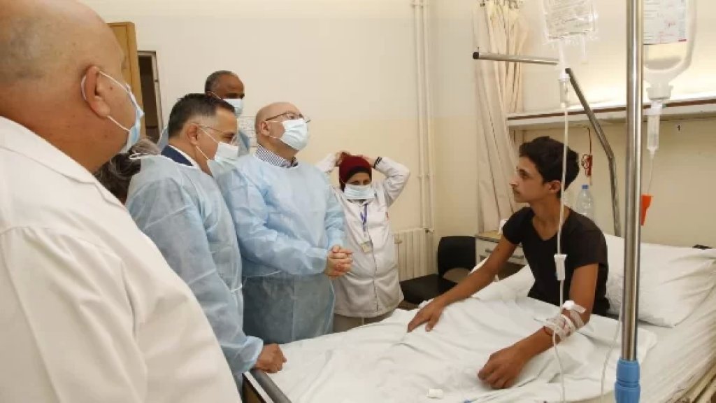 وزير الصحة جال في طرابلس لمواكبة أزمة "الكوليرا": نعلن عن حجز كمية كبيرة من اللقاحات للبنان ونتوقع أخباراً سارة بما يخص الحصول عليها قريباً!