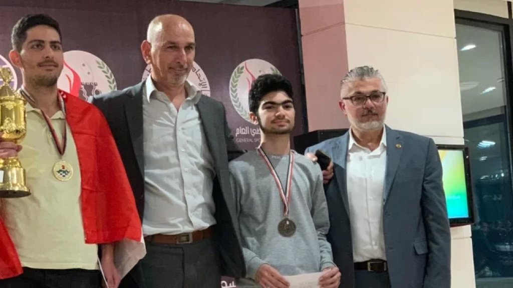 إبن الـ16 عاماً اديب ارقدان يحصد لقب بطل العرب في البطولة العربية للعبة الشطرنج الخاطف