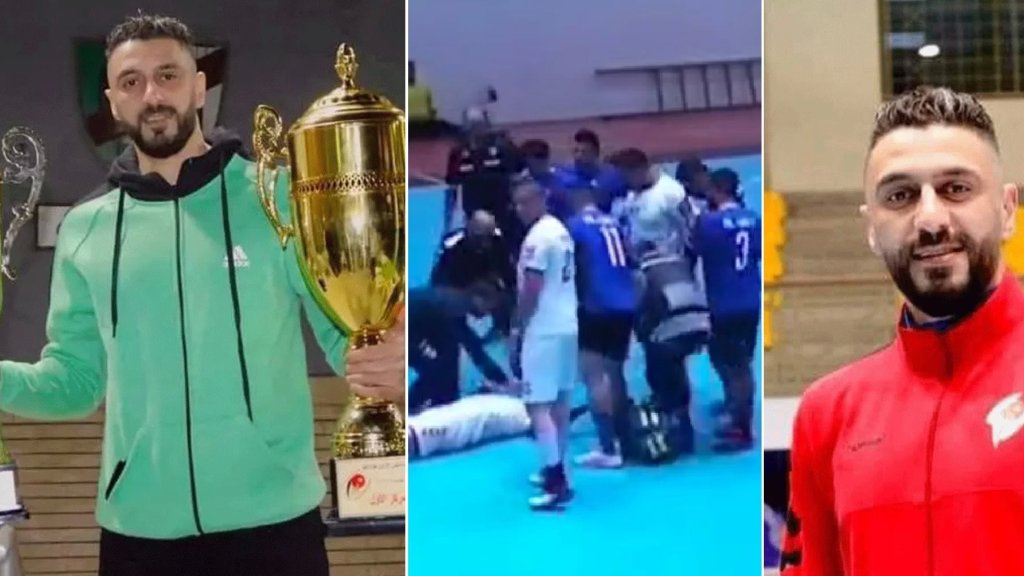 بالفيديو/ وفاة لاعب كرة يد أردني بعد تعرضه لأزمة قلبية حادة خلال مباراة