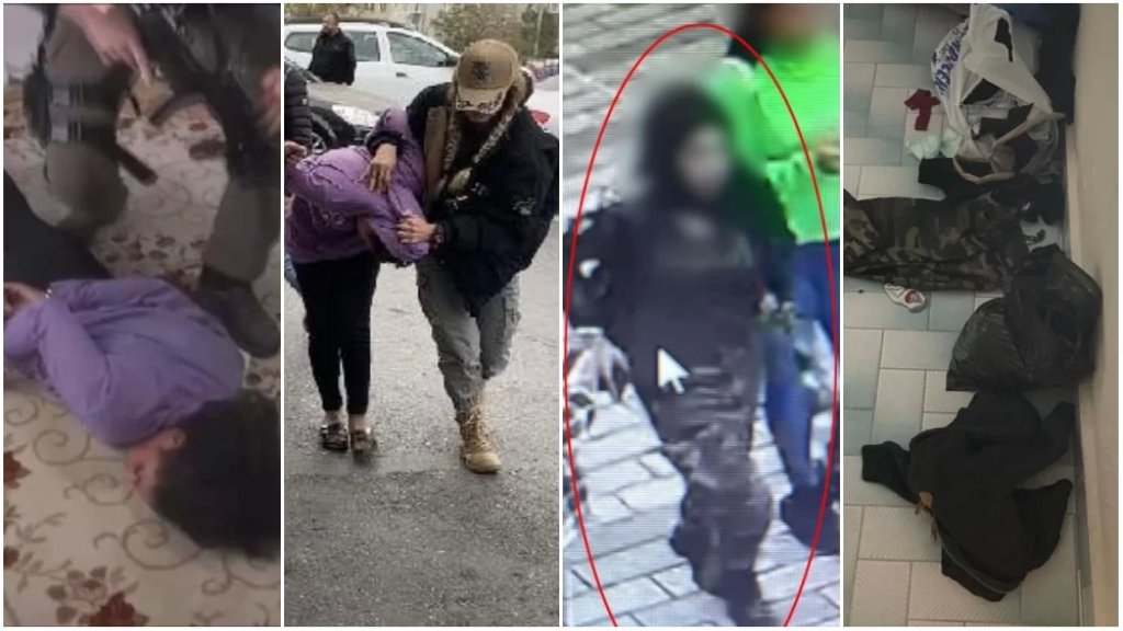 بالفيديو والصور/ إعلام تركي ينشر اللحظات الأولى لاعتقال المرأة التي يُزعم أنها نفذت تفجير اسطنبول