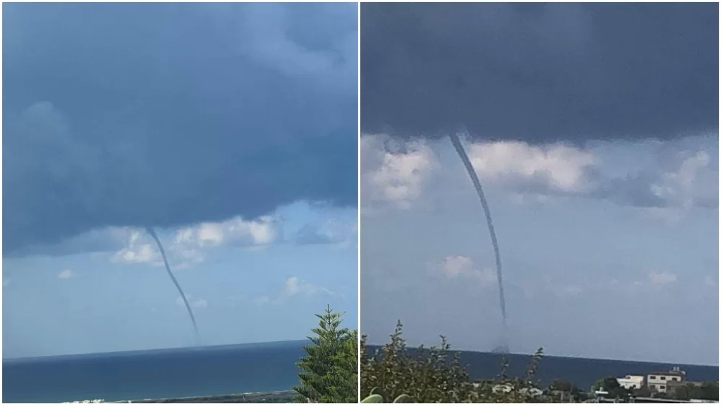 بالصور/ شاروق بحري ضخم قبالة شاطىء مدينة صور