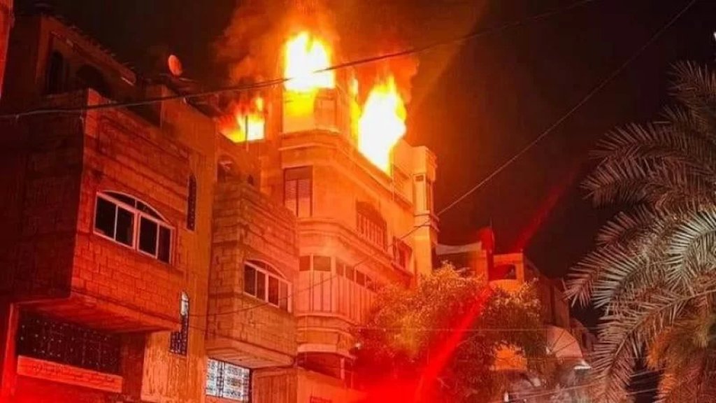 فاجعة في غزّة- فلسطين.. 21 حالة وفاة بينهم أطفال بحريق ضخم في بناية سكنية