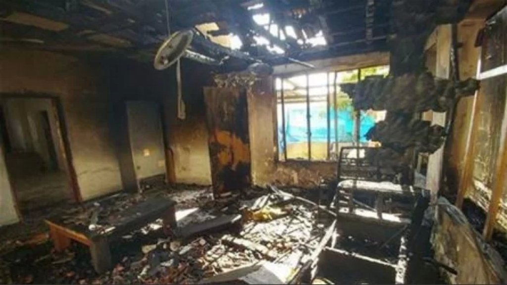 فاجعة في النبطية الفوقا.. وفاة طفلين سوريين وإصابة والداهما في حريق شب داخل منزلهم