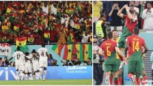 بالصور/ في واحدة من أكثر مباريات الدور الأول لكأس العالم قطر 2022 إثارة.. البرتغال تفوز على غانا!