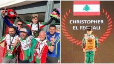 نجل البطل عبدو فغالي.. كريستوفر فغالي أول سائق لبناني يفوز ببطولة العالم للكارتينغ عن فئة &quot;ميني ماكس&quot;!