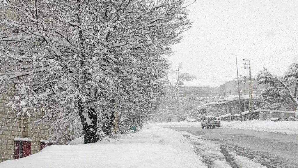 بعد العاصفة السريعة.. إليكم الطرقات المقطوعة صباح اليوم!