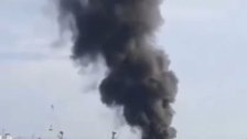 بالفيديو/ انفجار خزان نفط في ميناء سامسون التركي