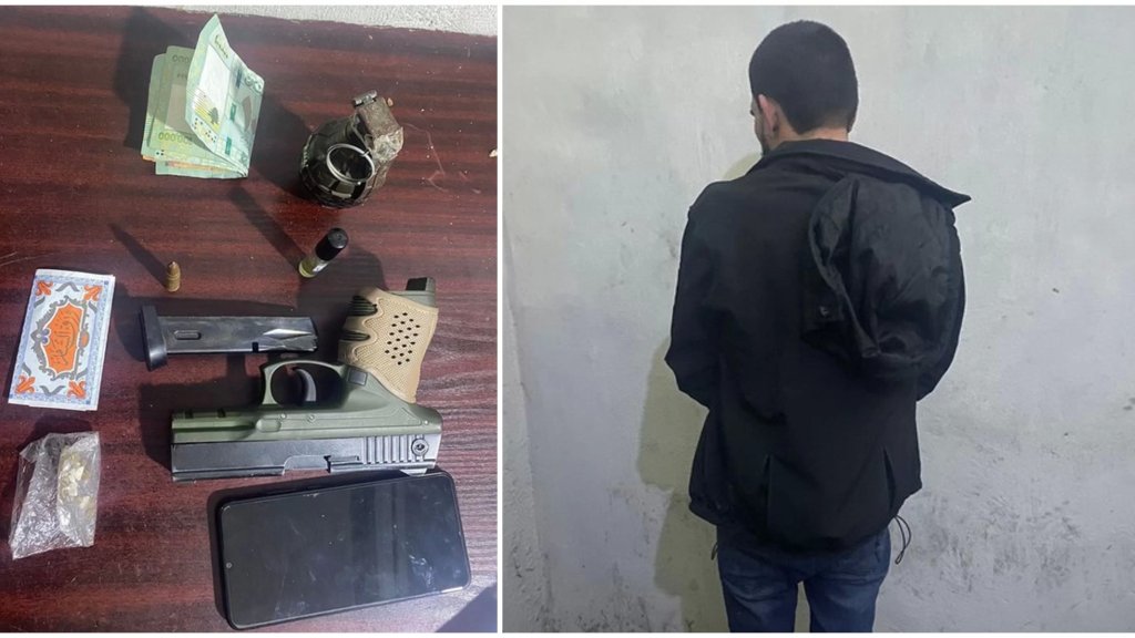 حاول رمي رمانة يدوية أثناء توقيفه... مطلوب بقبضة الجيش!