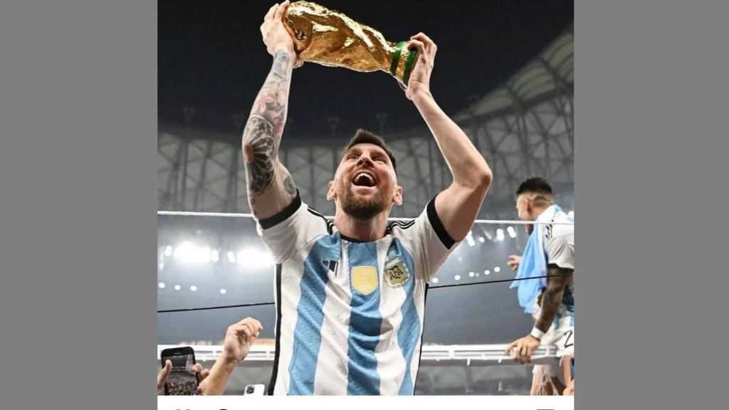 صورة ميسى بكأس العالم الأكثر إعجابًا في تاريخ Instagram!