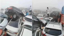 بالفيديو والصور/ حادث سير مروّع في الصين.. اصطدام أكثر من 200 سيارة بسبب الضباب!