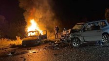 حادث مأساوي في فيطرون يؤدي إلى انفجار سيارة.. ووفاة شابين!