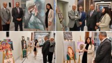 ابنة بنت جبيل سارة زياد بيضون تبدع في معرض ضم لوحاتها.. ووزير الثقافة: ابنة الـ 16 سنة نموذجًا للشباب اللبناني المصر على الإبداع (فيديو)