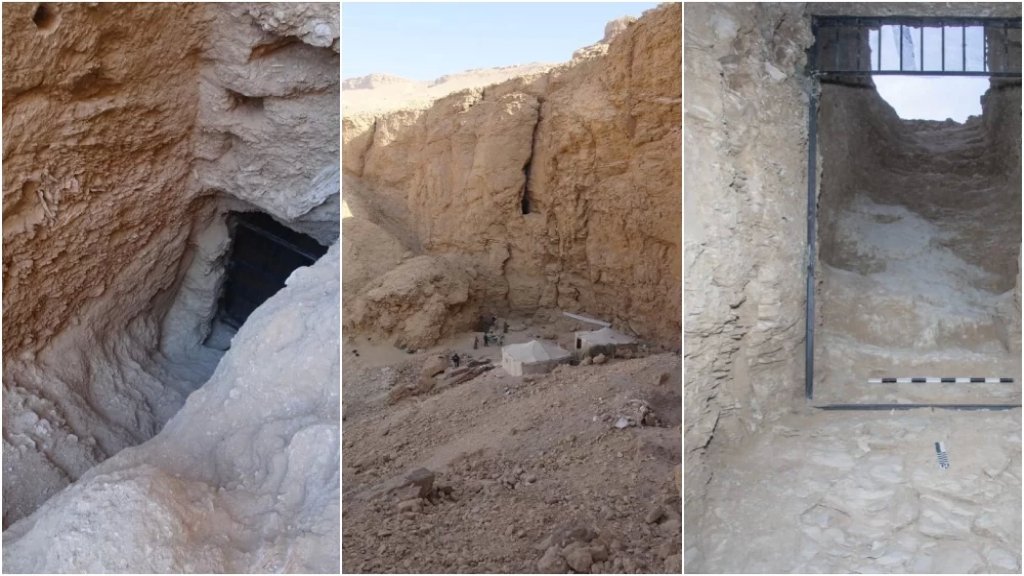 بالصور/ اكتشاف مقبرة ملكية فرعونية في مصر تعود إلى 3500 عام