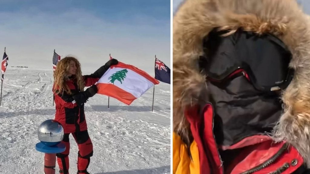 متسلقة الجبال &quot;تيما دريان&quot; أول لبنانية تصل إلى القطب الجنوبي