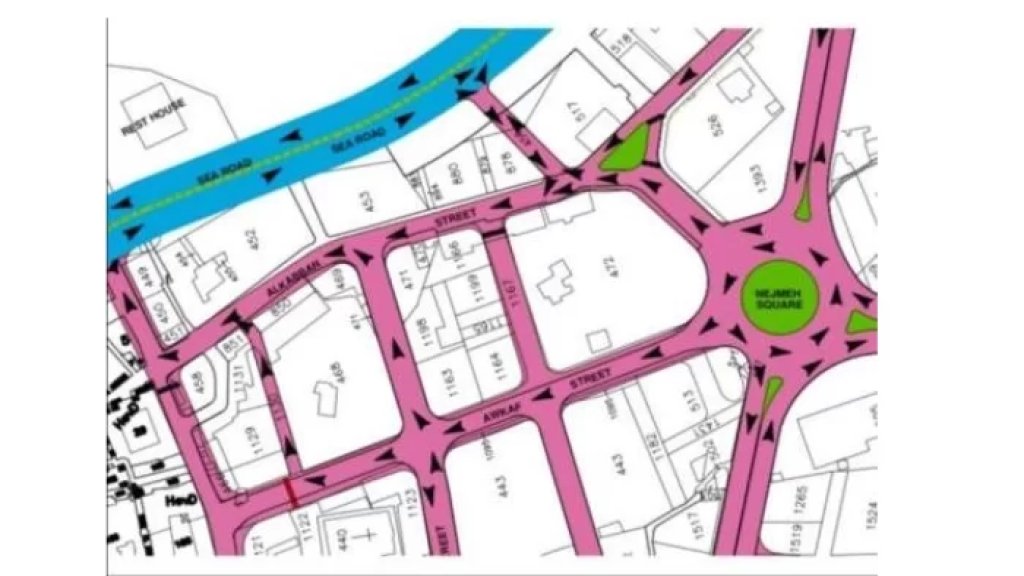 بلدية صيدا : خطة سير جديدة في المدينة بعد غد الأربعاء