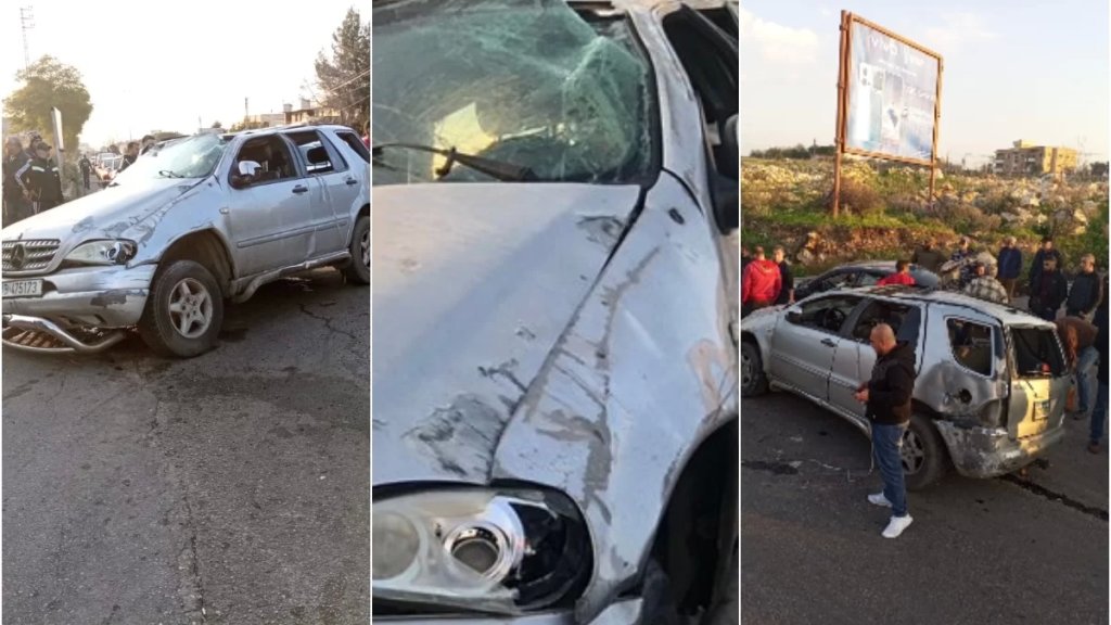 حادث السير المروع في دير الزهراني... رحيل المواطن نبيل محي الدين وإصابة إبنه محمد 