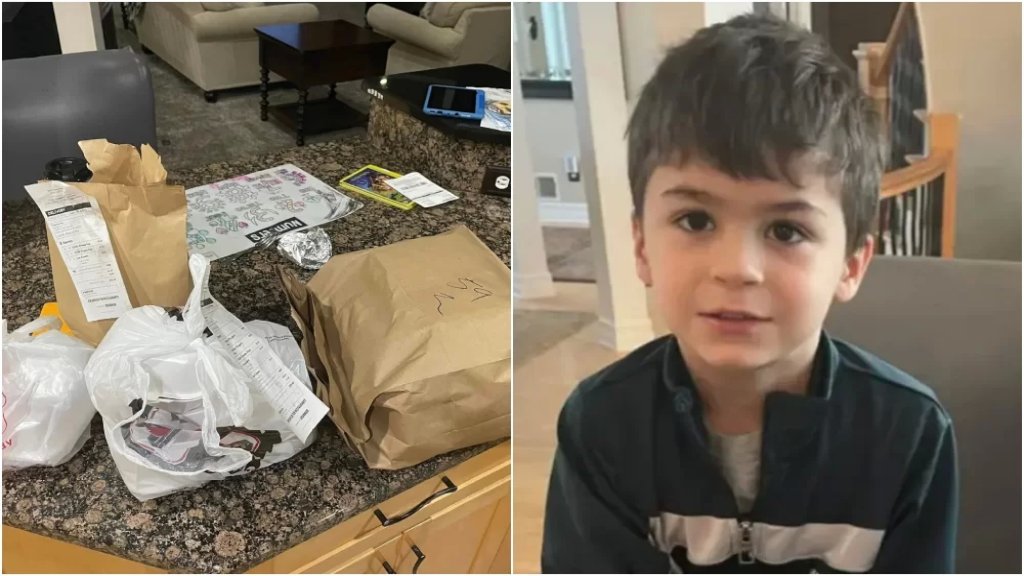 طفل يطلب طعامًا بـ1000 دولار بينما كان يلهو بهاتف والده في ميشيغان!