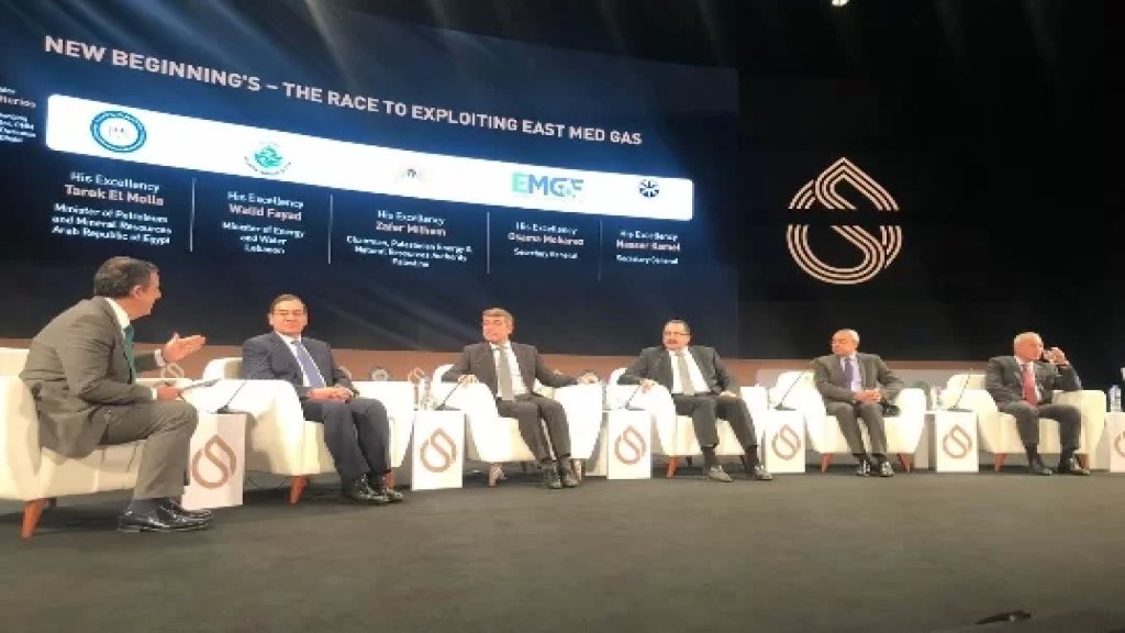 فياض في مؤتمر EGYPS 2023: الرقع الثمانية المتبقية في المياه اللبنانية باتت جاهزة للتلزيم