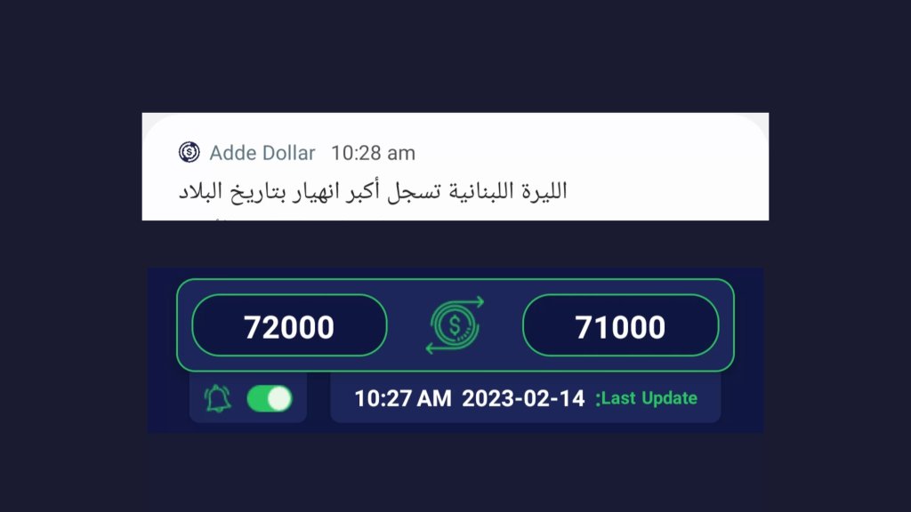 جنون الإنهيار مستمر.. هذا ما أنذرت به تطبيقات سعر صرف الدولار اليوم!