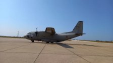 وصول طائرة عسكرية رومانية ثانية محملة بمساعدات انسانية وغذائية الى مطار رفيق الحريري لمتضرري زلزال سوريا