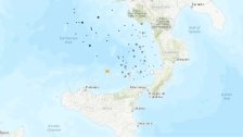 تسجيل هزة أرضية بقوة 4.5 درجات قبالة سواحل جزيرة صقلية الإيطالية 