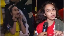 بالفيديو/ الطفلة التي تعرضت للتنمر بسبب رونالدو ظهرت مشجعةً له في مباراة بالدوري السعودي!