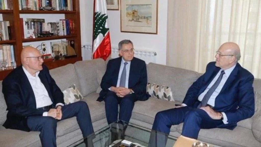 إجتماع بين ميقاتي والسنيورة وسلام والأخيرين تمنيا دعوة مجلس الوزراء لاتخاذ القرار المناسب في موضوع التوقيت