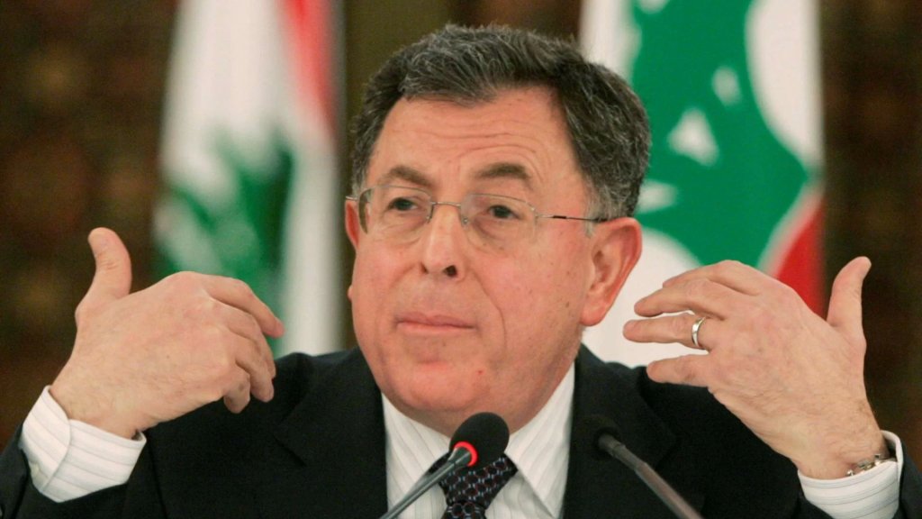 السنيورة: المشكلة أنّ هناك دولة بالاسم 