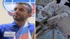 بالفيديو/ إنجاز تاريخي: أول رائد عربي إماراتي يسير في الفضاء