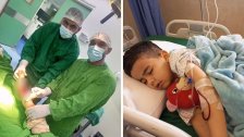 بالصور/ إنجاز جراحي جديد في لبنان: الدكتور علاء سويدان ينقذ ساق الطفل علي من البتر	