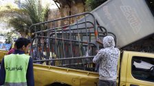 بالصور/ بلدية بيروت: حملة إزالة مخالفات وتعديات على الأملاك العامة في شارعي مار مخايل والحمراء 