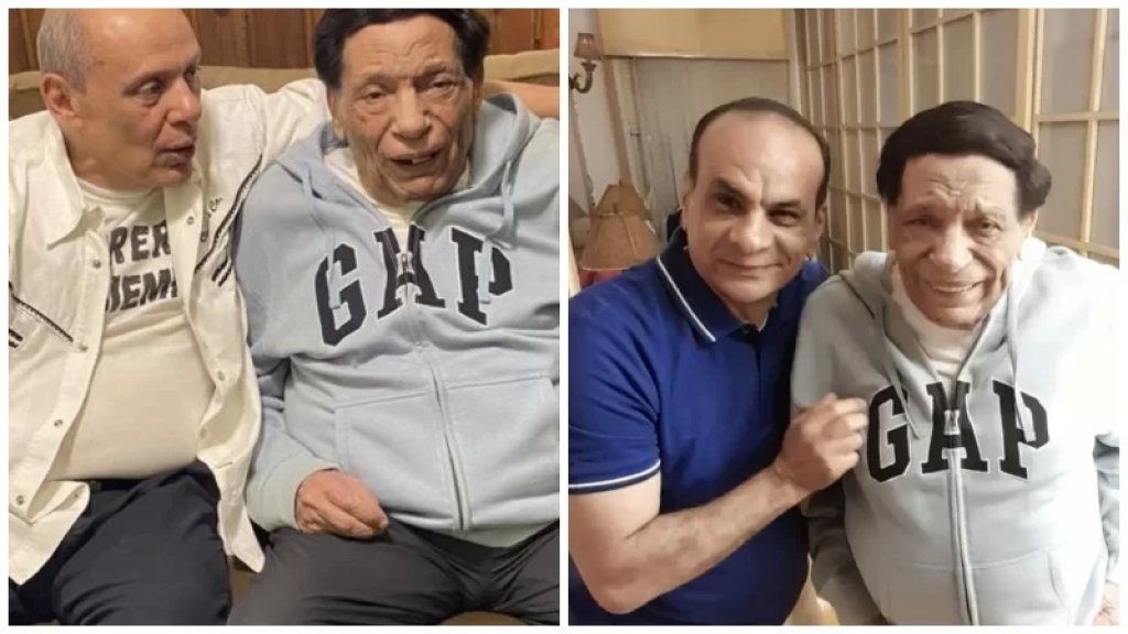 بالصور/ أحدث ظهور لـ عادل إمام أثناء احتفاله بعيد ميلاده الـ 83