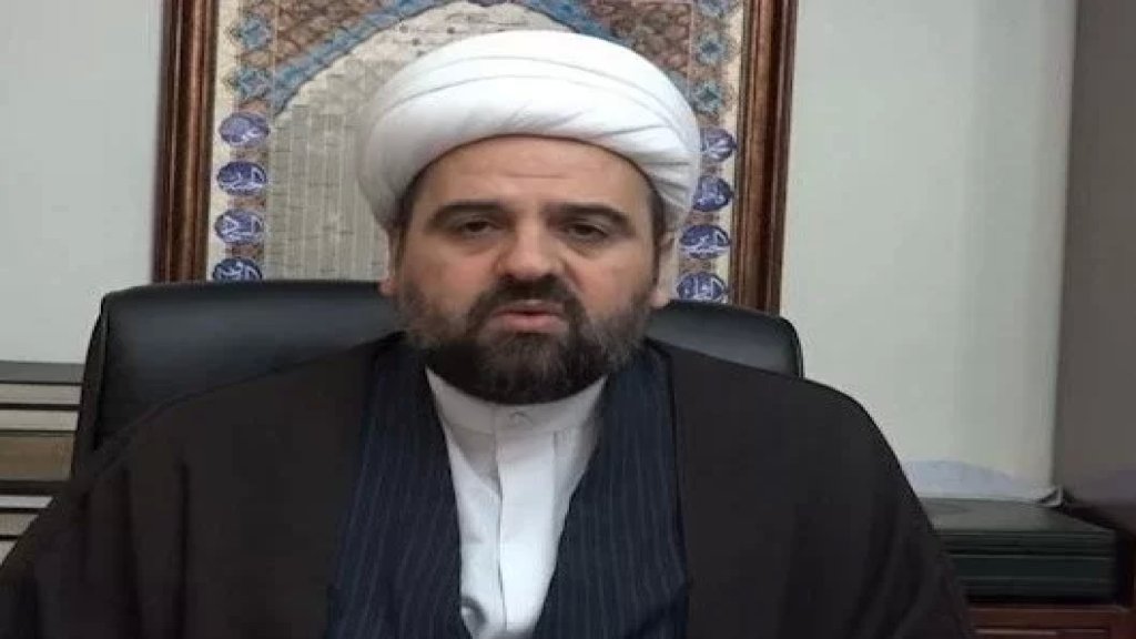 المفتي قبلان: تحرير القرار السياسي يفترض تحريره من عقلية القبائل والعشائر والطائفية البغيضة