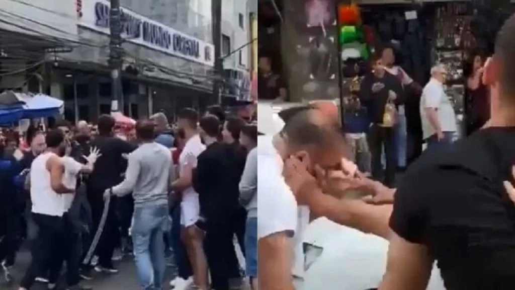 بالفيديو/ معركة بالرصاص بين لبنانيين وعراقيين في البرازيل.. أكثر من 80 شخص شاركوا بالعراك والشرطة تغلق الشوارع!