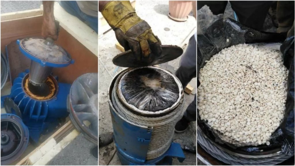 بالصور والفيديو/ ضربة جديدة لشبكات تهريب المخدرات.. ضبط 450 ألف حبة كبتاغون معدة للتهريب إلى الخارج!